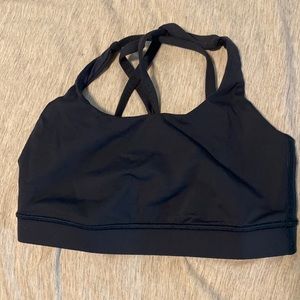 Women’s LuLu Lemon navy sports bra